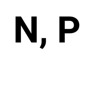 N, P